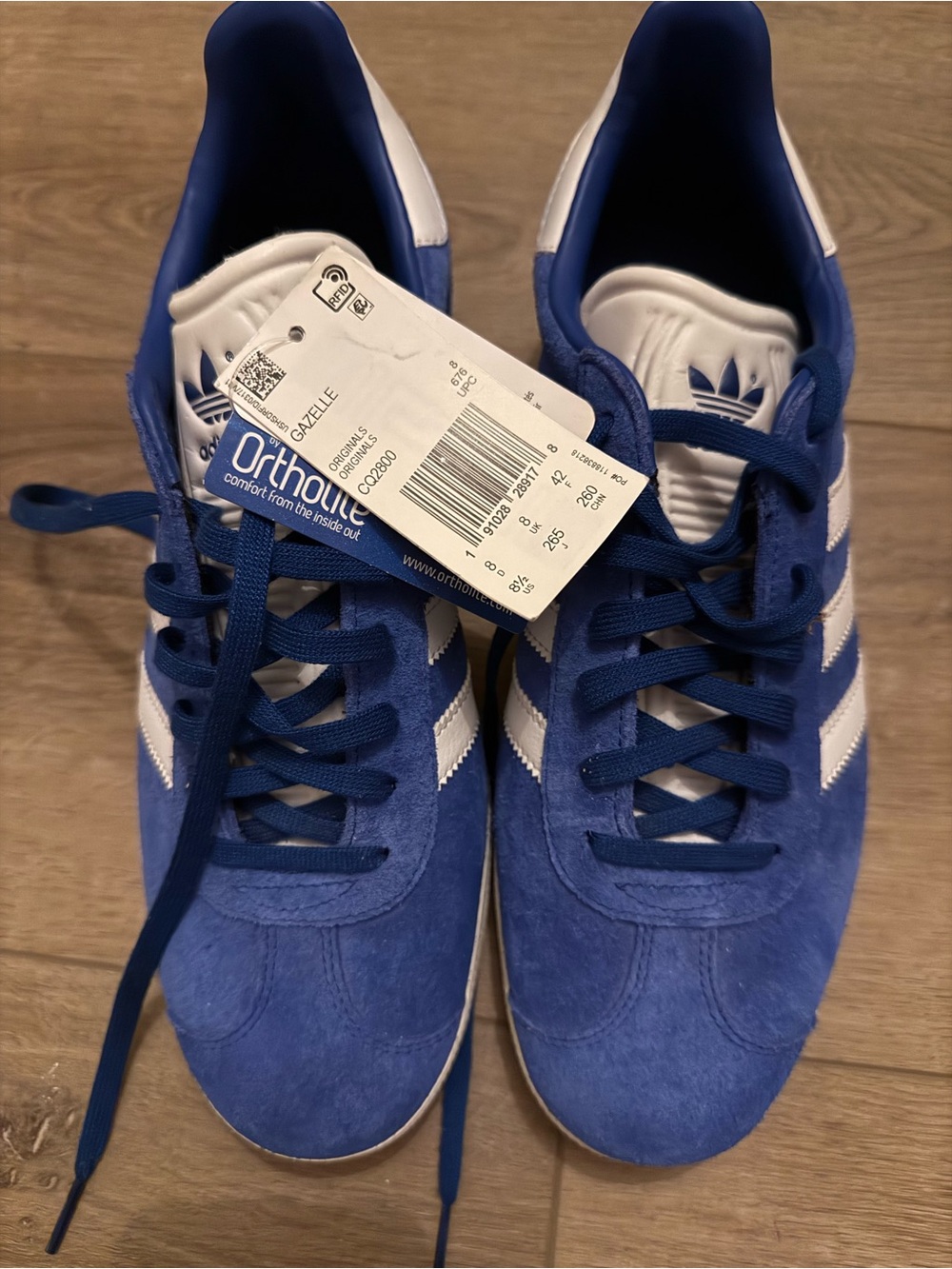 NWT Men’s 8.5 Adidas Gazelle